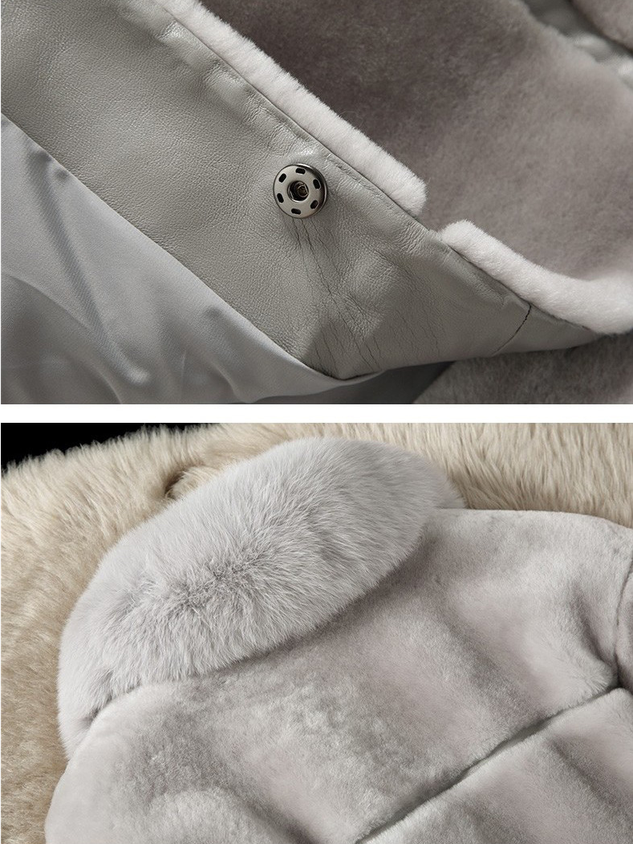 Regular Fit Elegant Fluff/Granular Fleece Fabric Plain Leather & Faux Leather