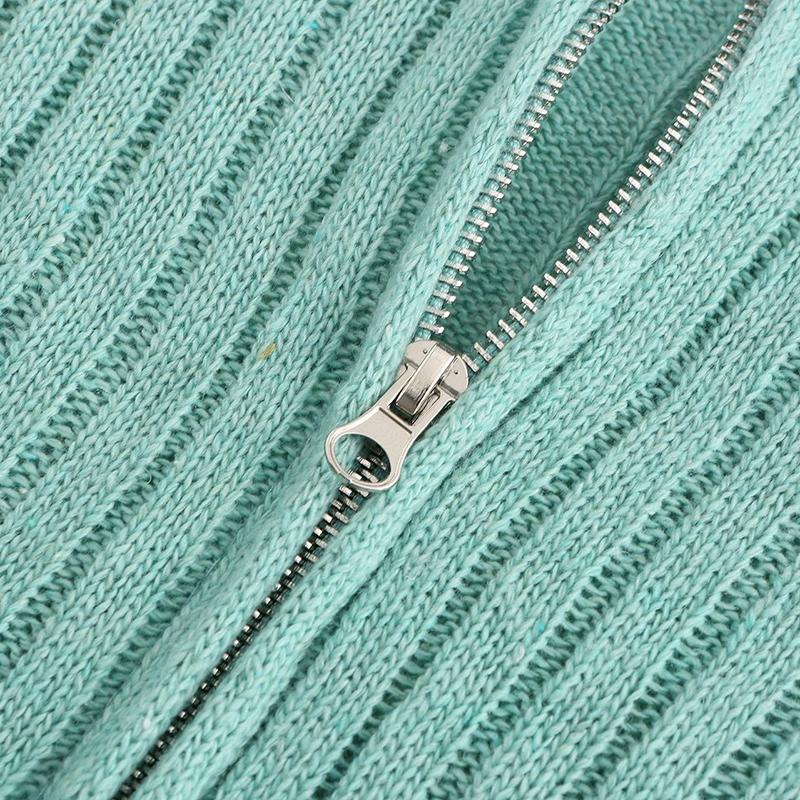 Solid Casual Knitted Suit Sets